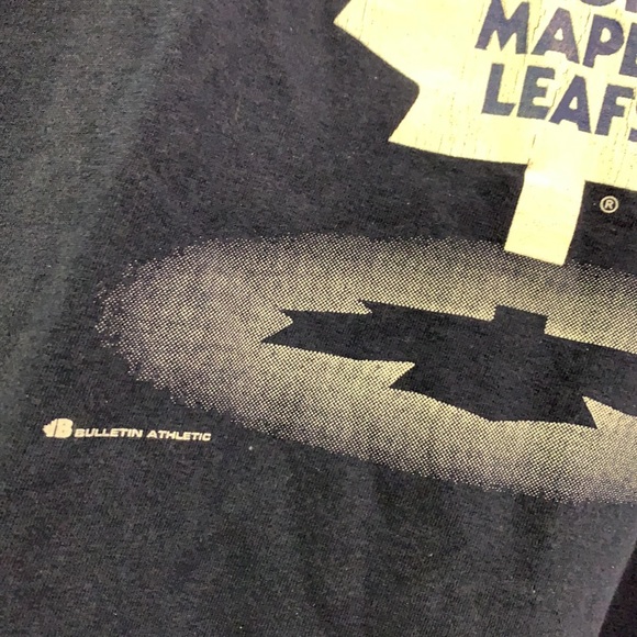 Vintage Toronto Maple Leafs Bulletin Athletic Tee - Picture 3 of 7